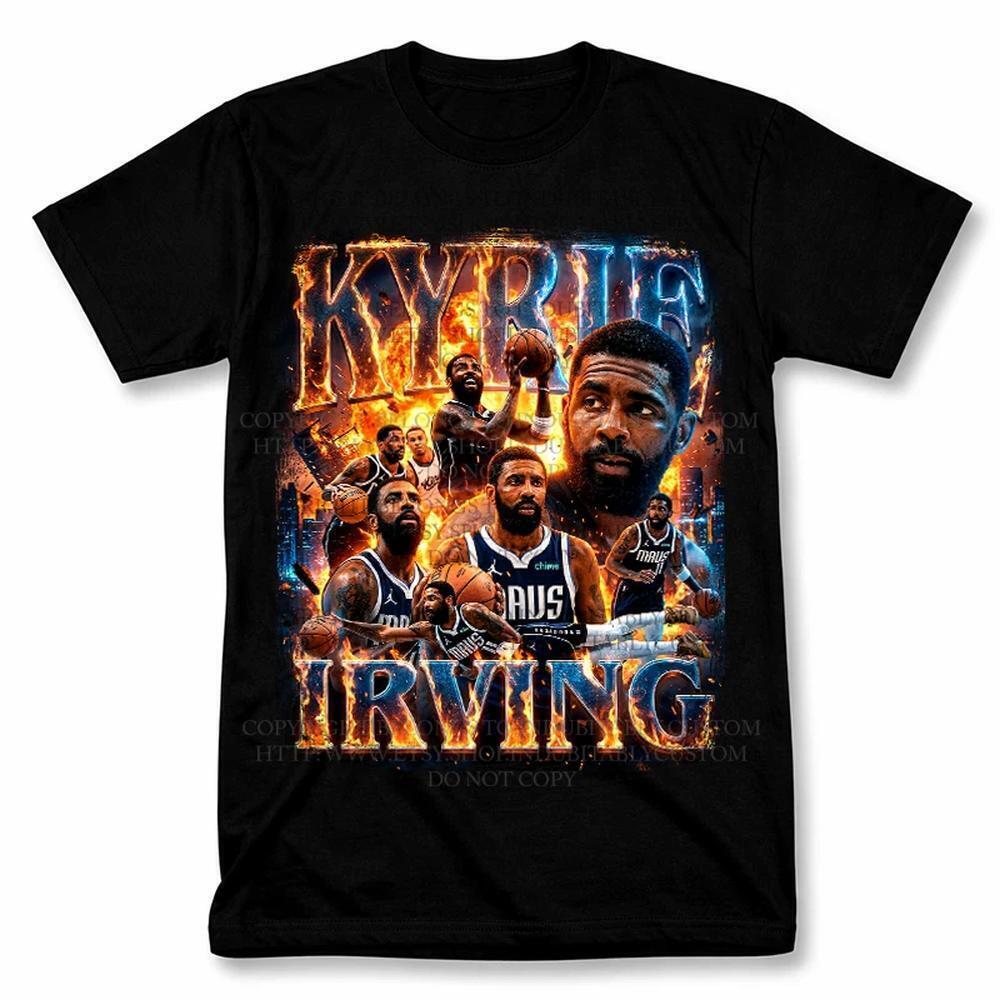 Kyrie Irving Dallas Mavericks Graphic T Shirt Style Basketball Fan Tee